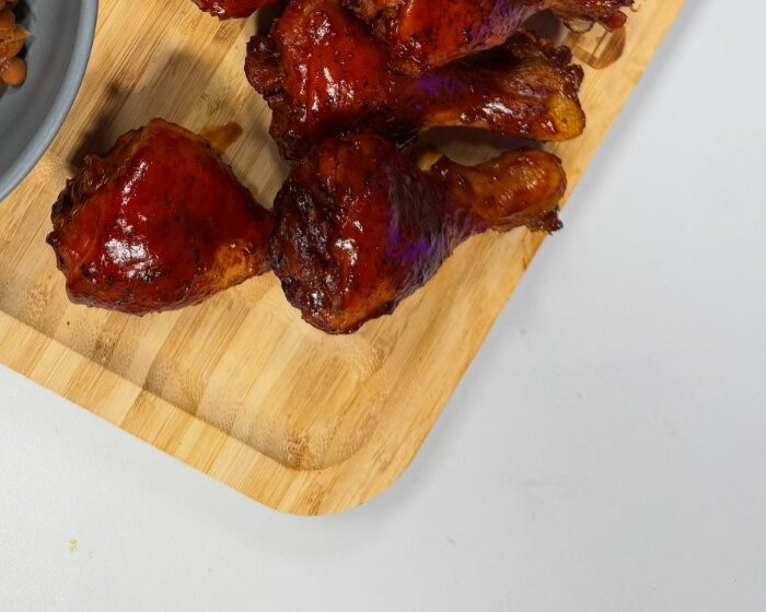 Huli-style smoked chicken